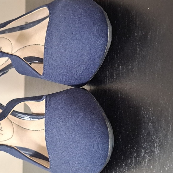 Ladies Life Stride Giovanna 2 Heels Blue Size 10 - Picture 5 of 12